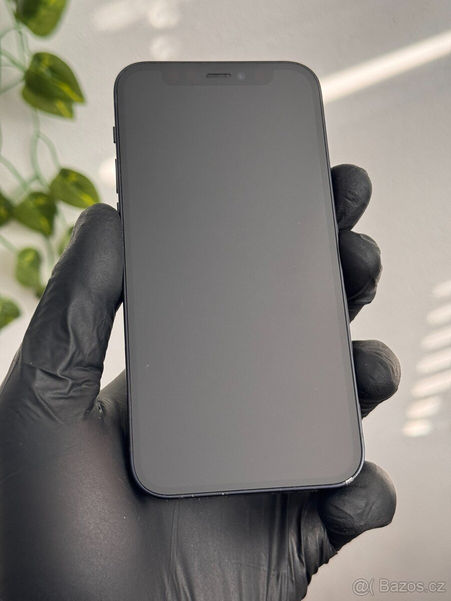 iPhone 12 mini 64GB černý - 100% baterie - 2