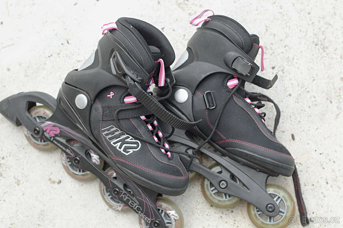 Prodám kolečkové brusle K2, vel. 38 - 2