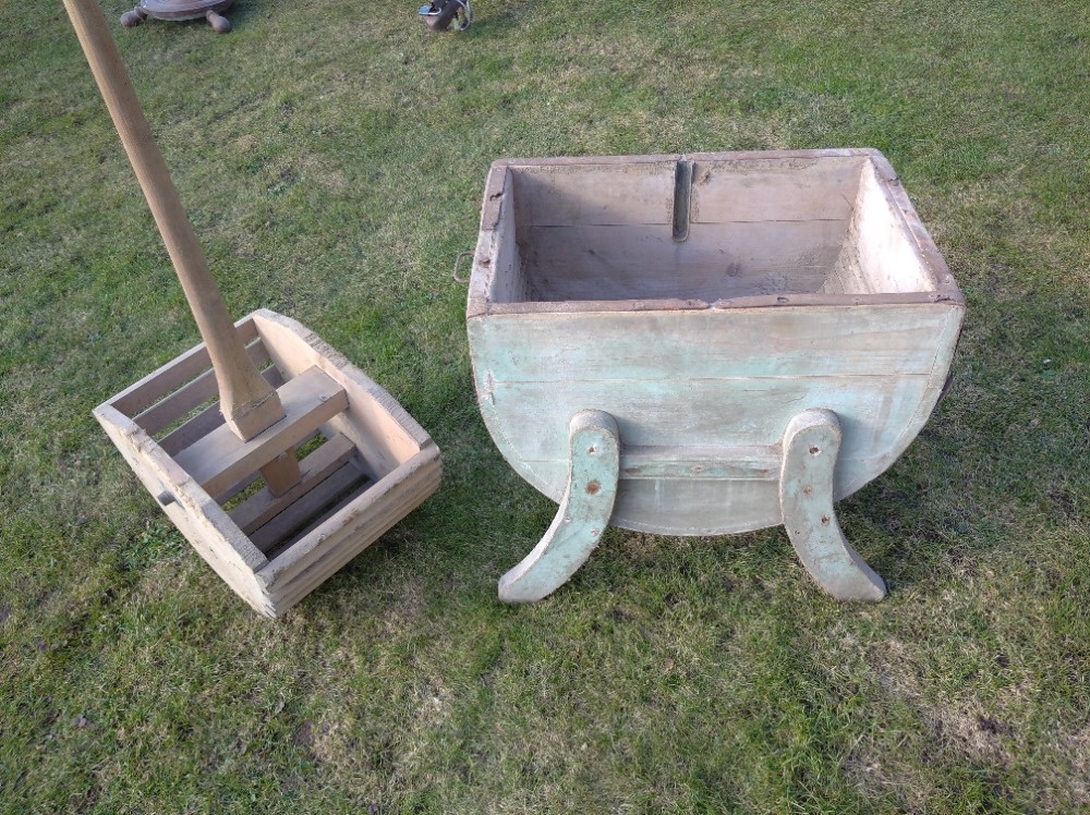 Dřevěná pračka - 2