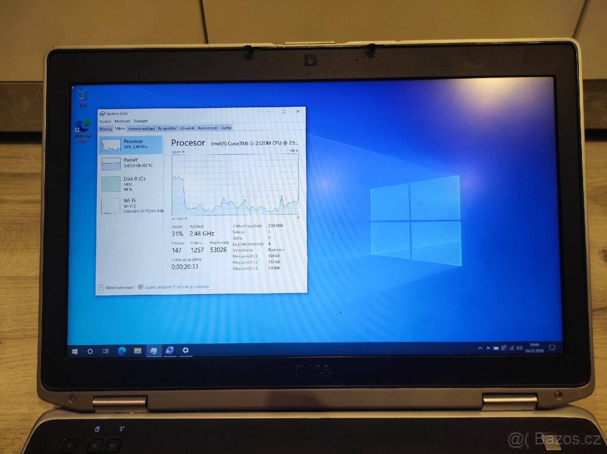 Dell Latitude E6520 15" + dock + 22" LCD - 2