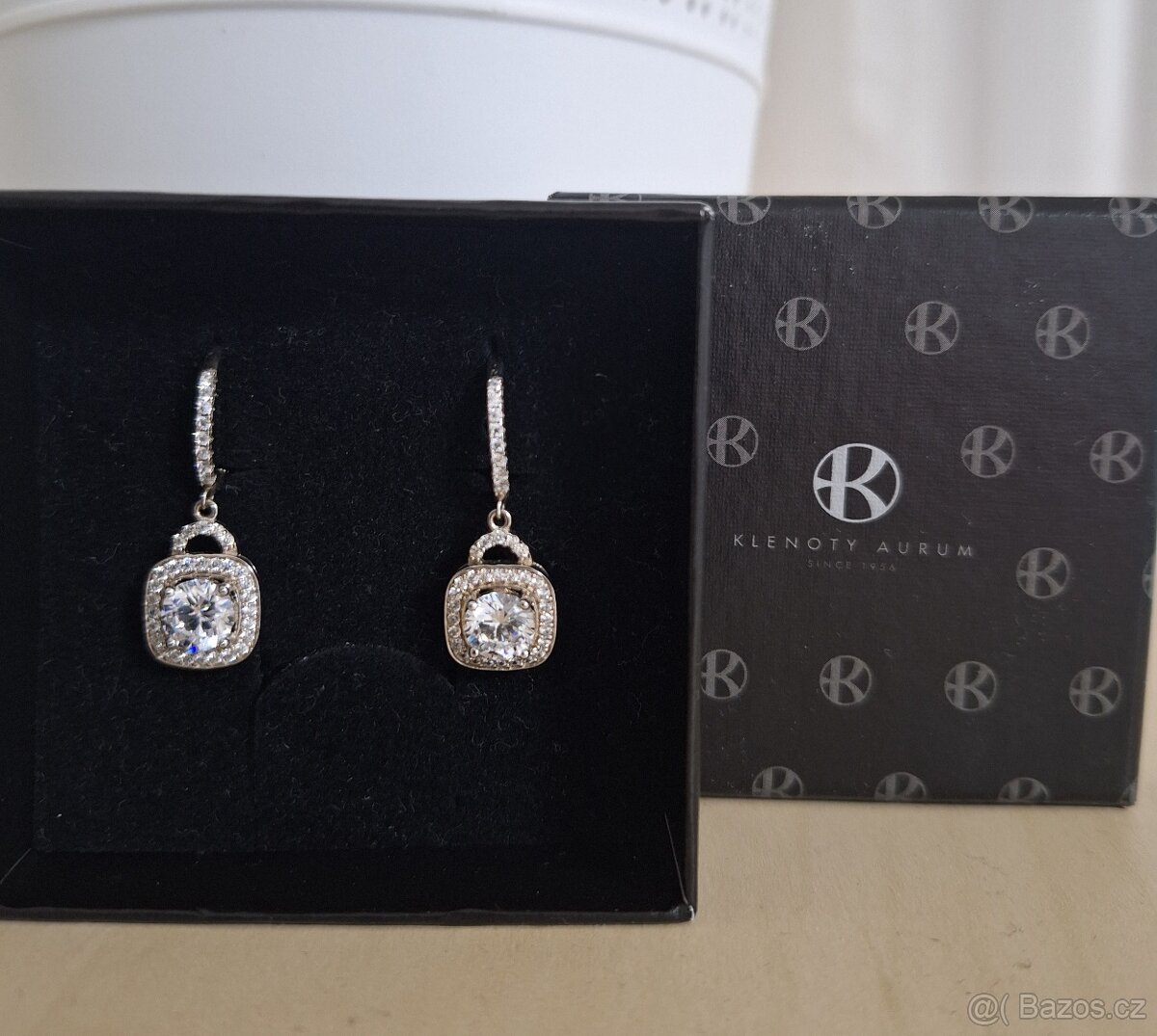Náušnice - klenoty Aurum stříbro - 2