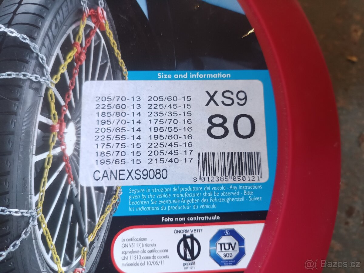 Sněhové řetězy XS 9 80 - 2