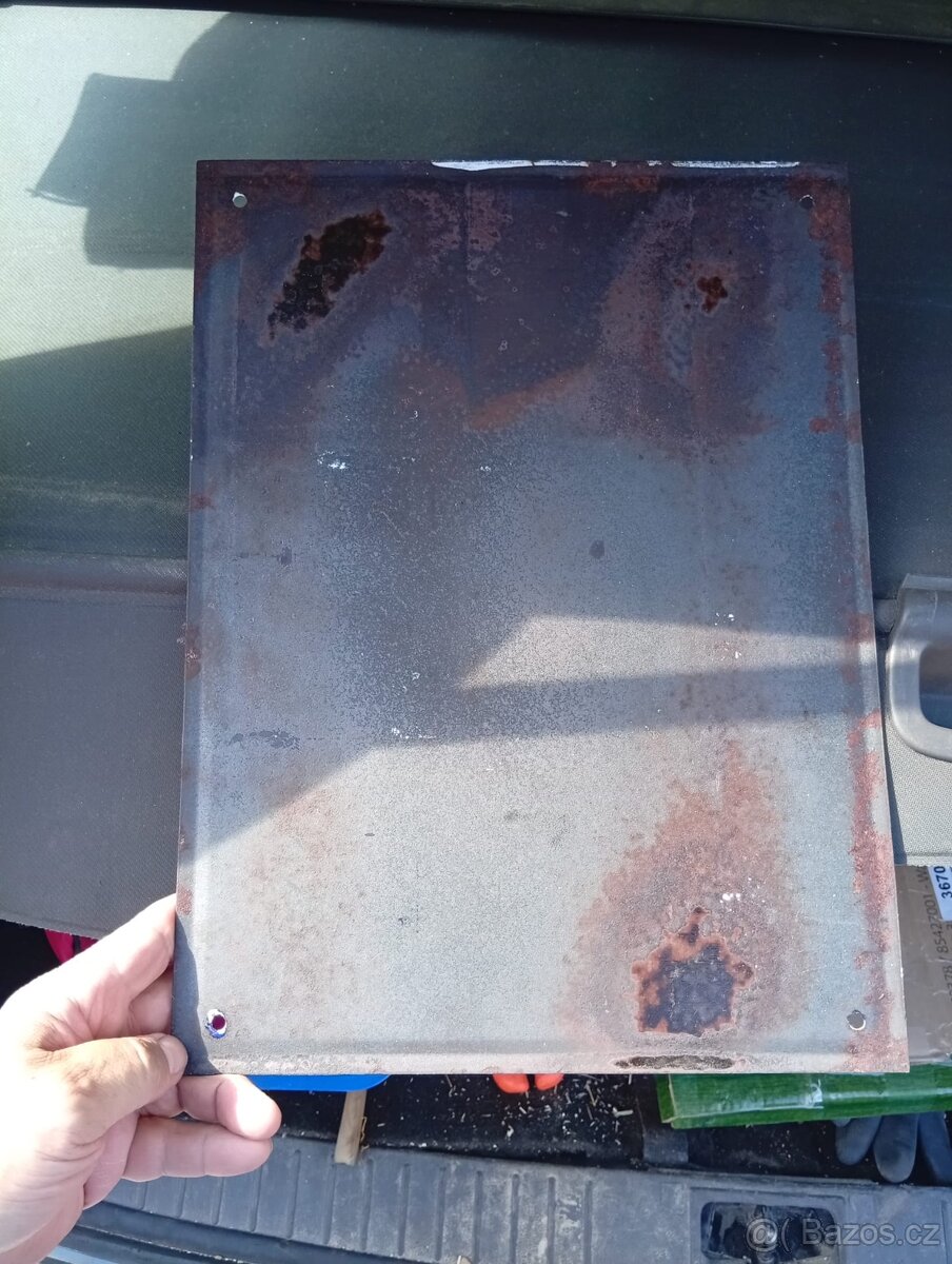 Plechová cedule - 2