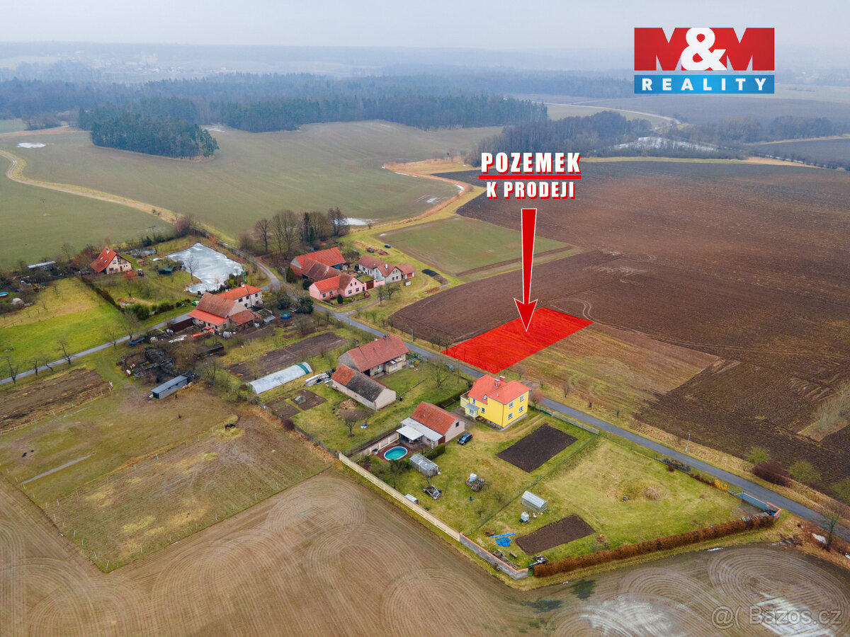 Prodej pozemku k bydlení, 1 003 m², Žíka – pohled 2