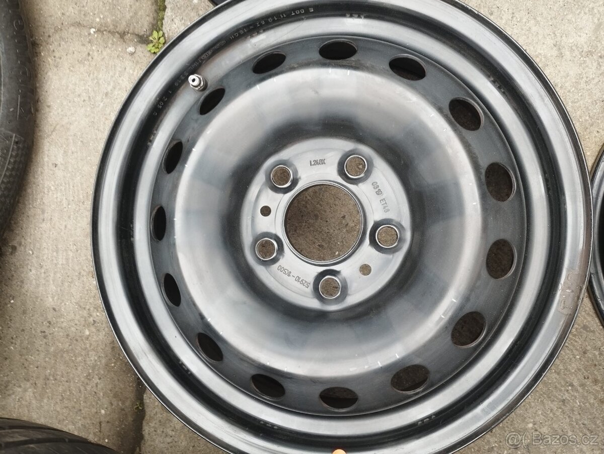 Plechové disky 5X114,3 R15 - 2