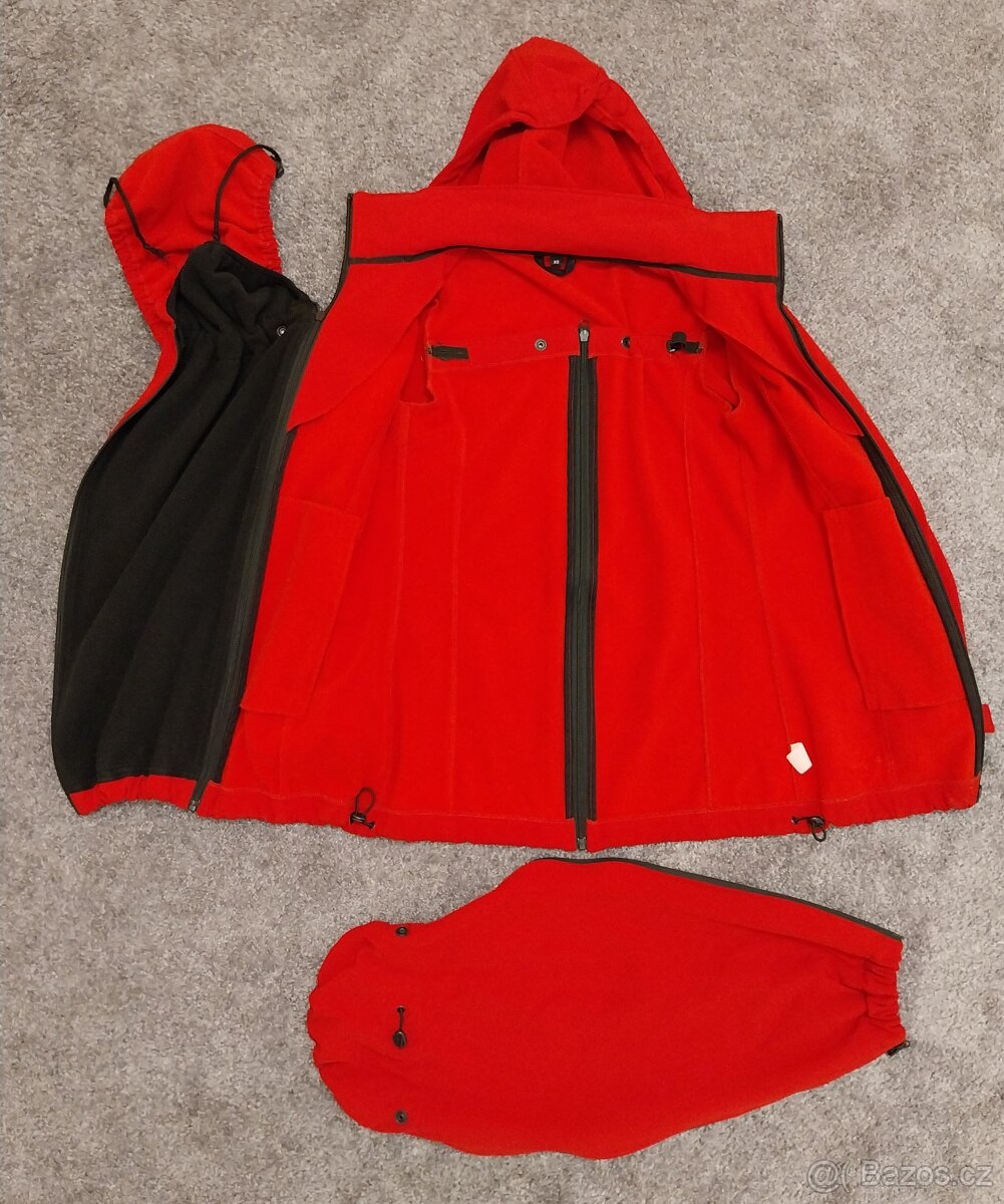 Nosící softshellová bunda červená zn. Angel Wings - 2