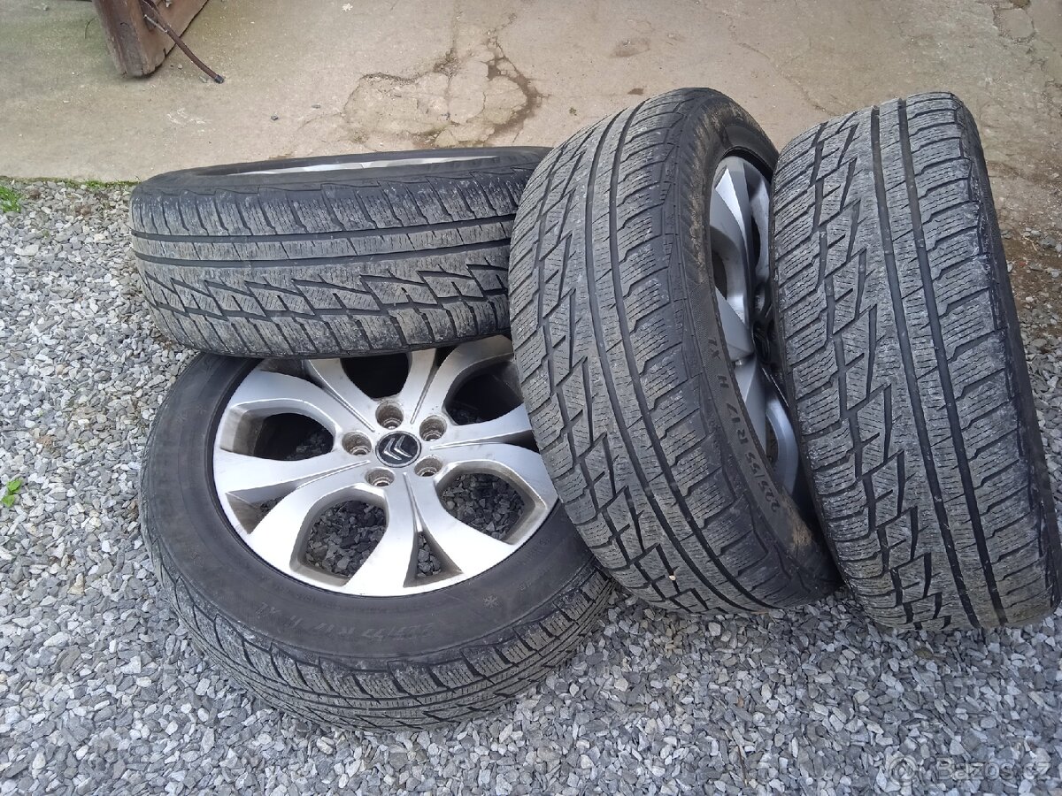 Citroen C5,225/55/r17 - 2