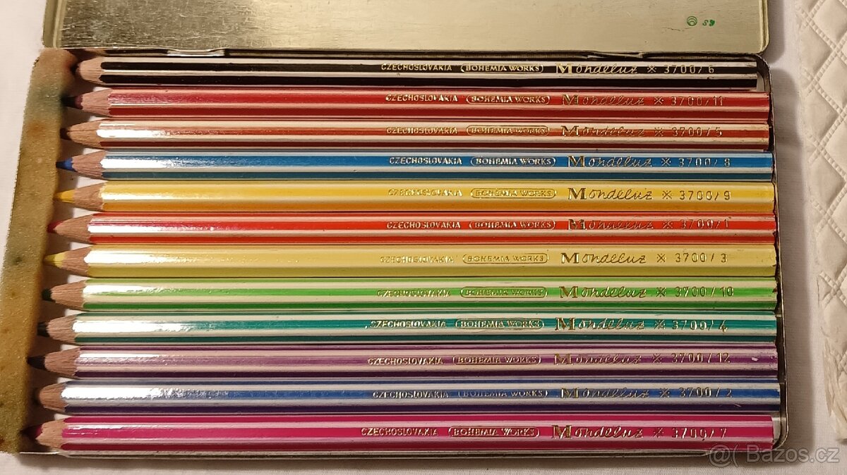 Akvarelové pastelky historické - 2