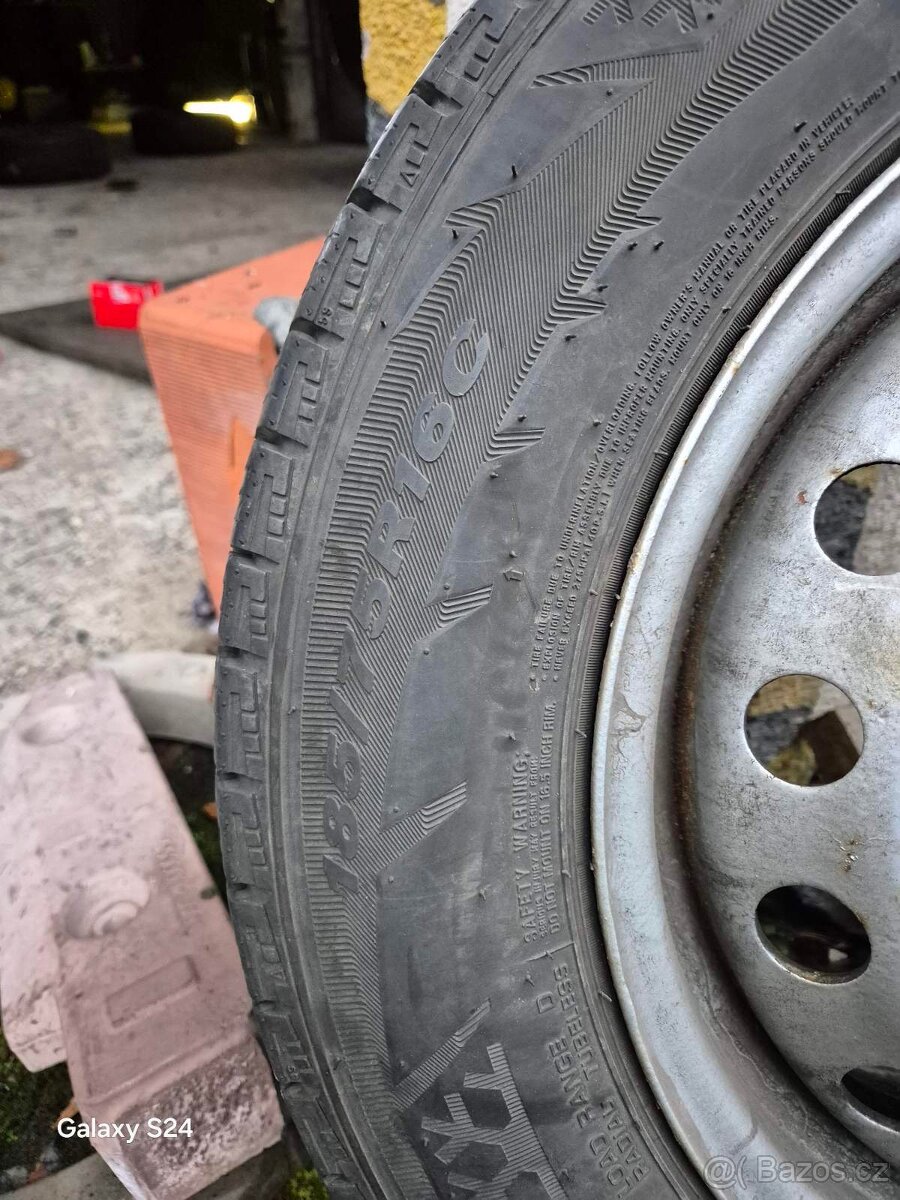 185/75 R16 gumy s ráfkem - 2