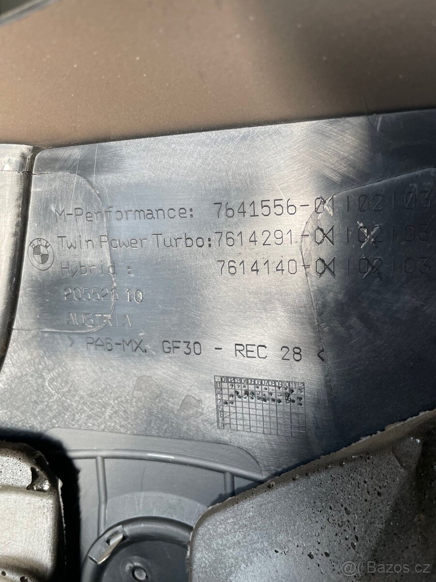 Kryt motoru pro BMW 35i motor N55 - 2