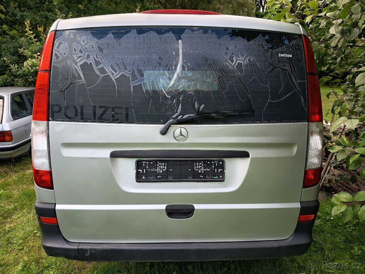 Dveře Mercedes Vito W639, rok. 2007, stříbrná 9744 - 2