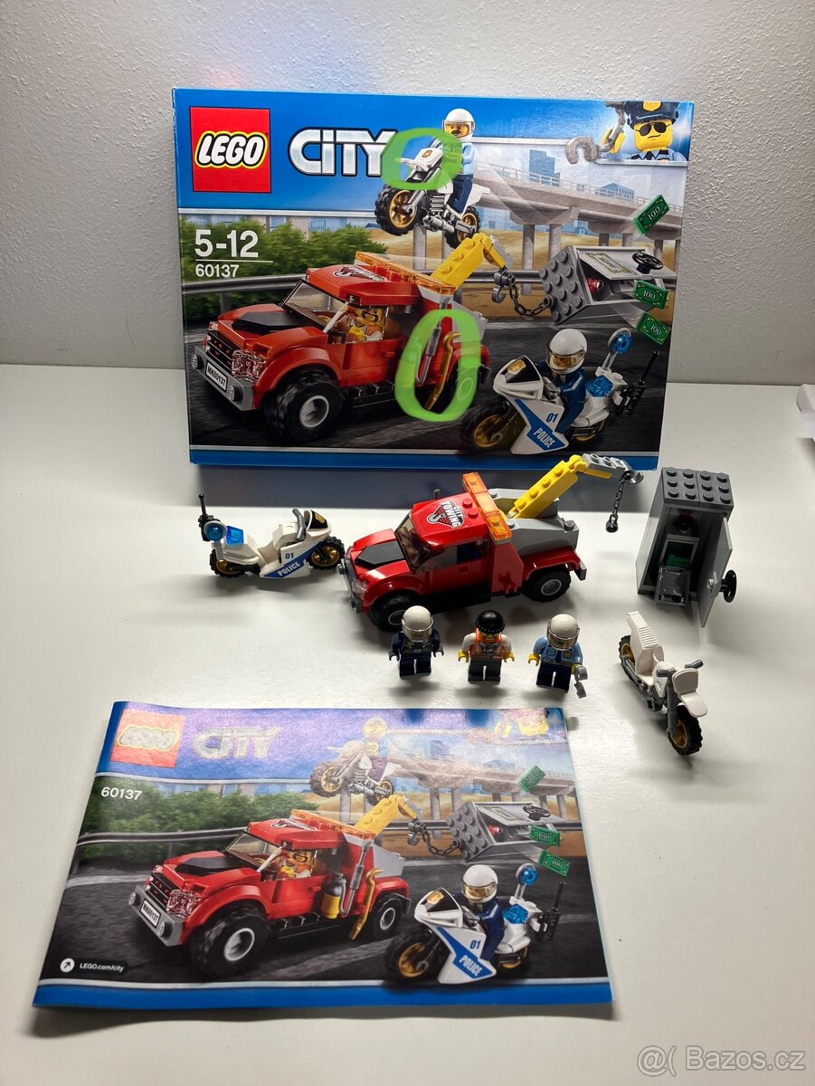 Lego City 60137 Trable odtahoveho vozu. - 2