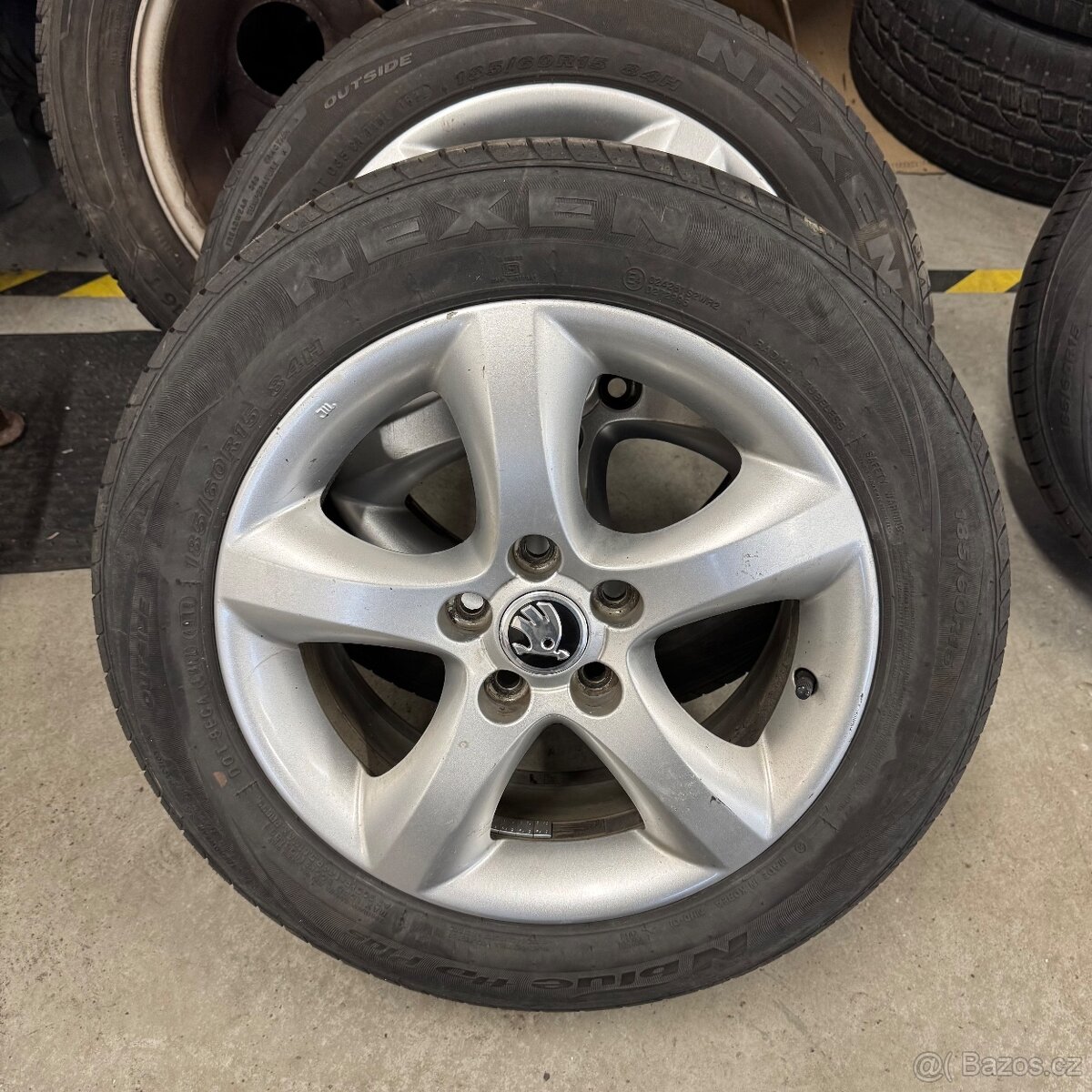 Letní alu kola Fabia 185/60 R15, 5x100 - 2