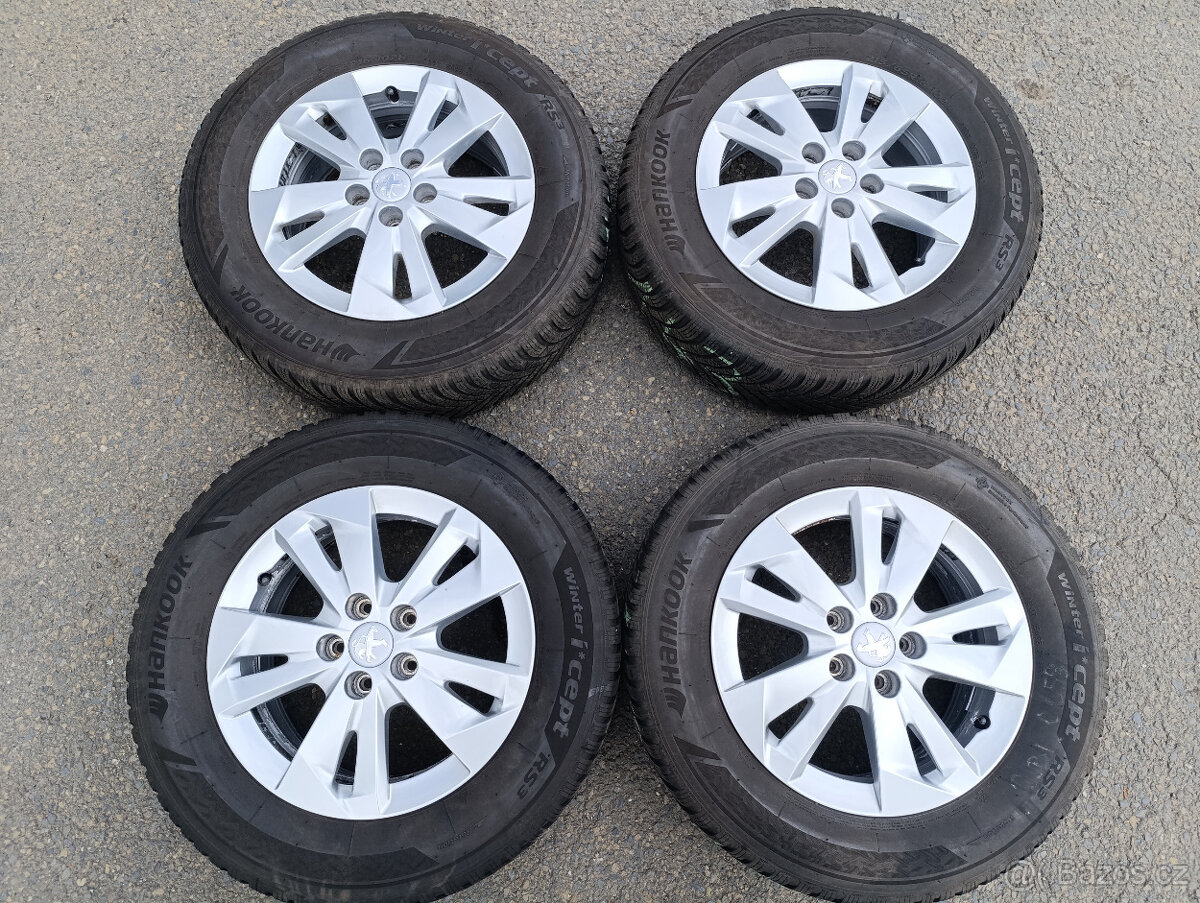 5x108 Peugeot Rifter 6,5Jx16" ET47 alu disky - 2