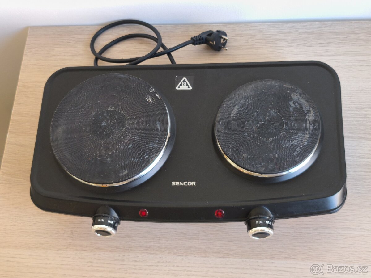 Elektrická plotýnka - dvouplotýnkový vařič - 2