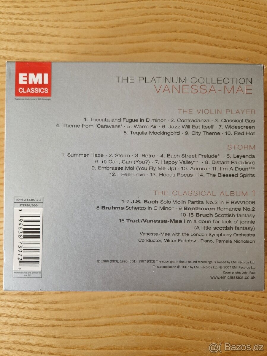 Vanessa Mae: The Platinum Collection (3 CD) - 2