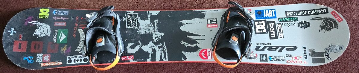 SNOWBOARD STUF Uproar deska + NITRO orig. vázání - 2