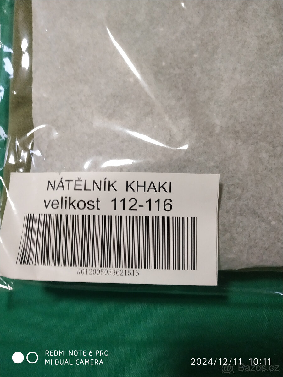 Nátělník khaki - 2