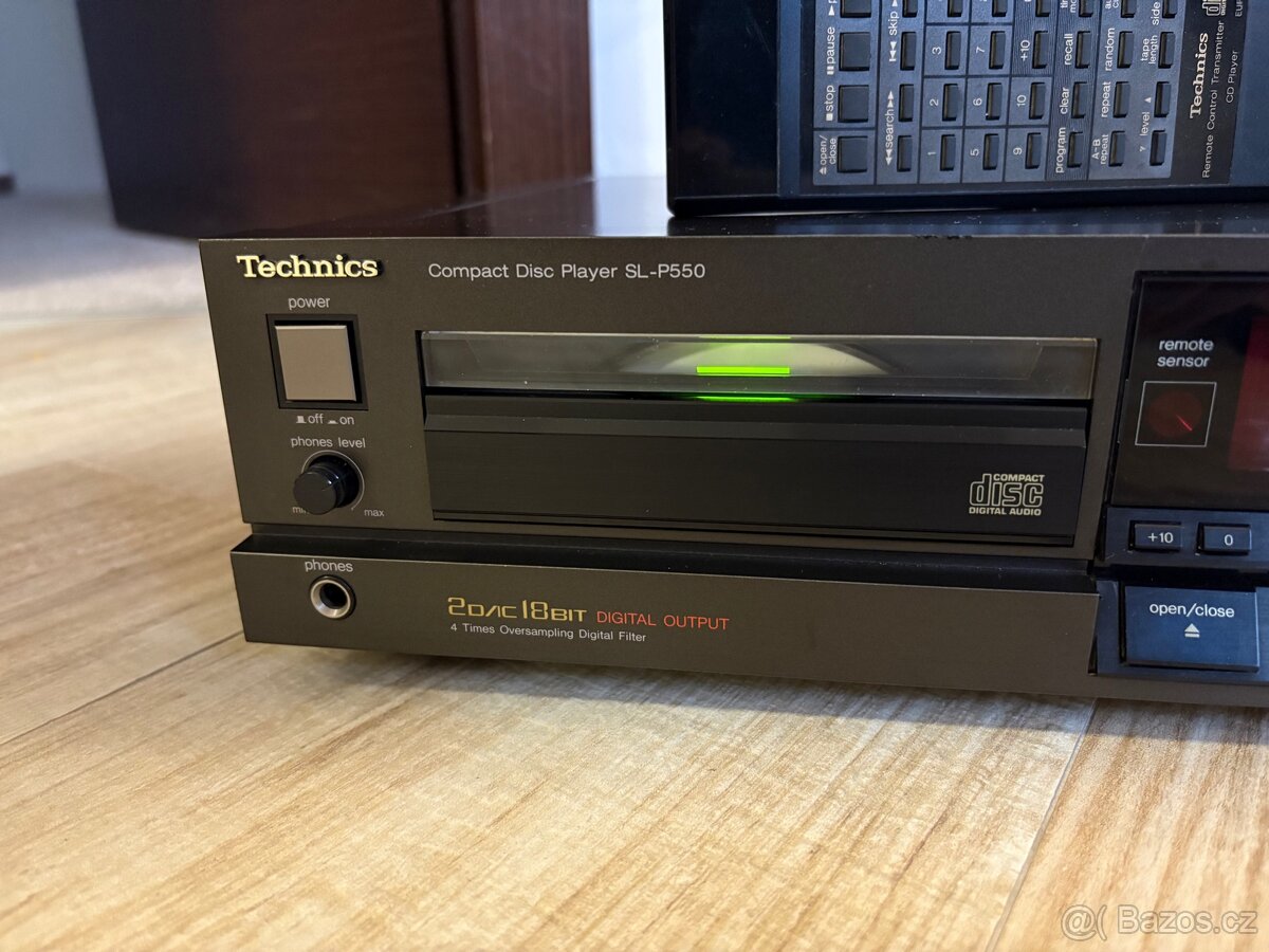 CD přehrávač Technics SL-P550 digital output vč DO - 2