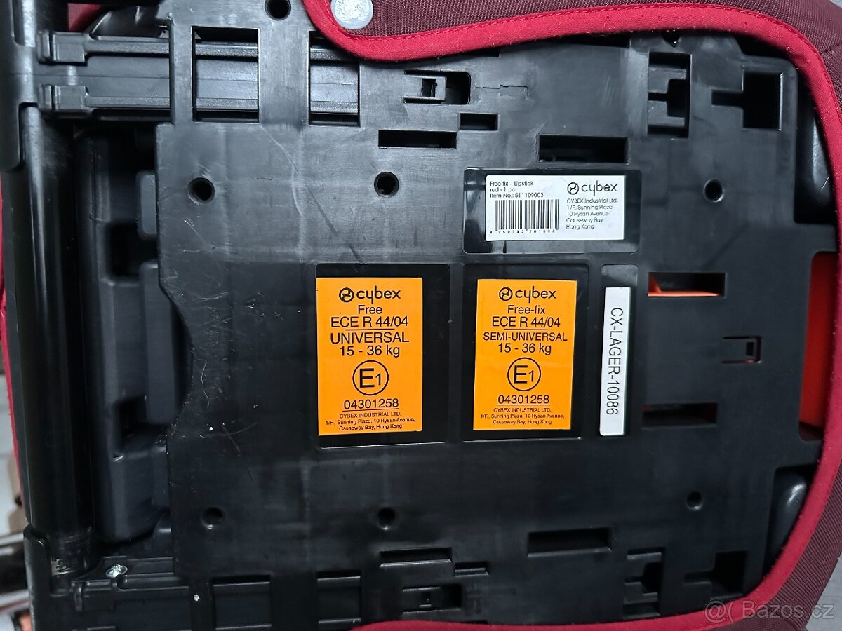 Autosedačka Cybex, Free Fix - 2