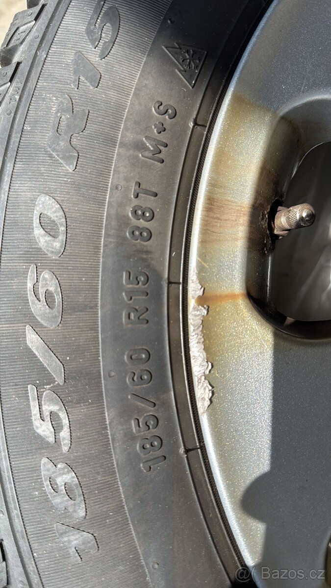 Kola Seat Ibiza Skoda Fabia zimní - 2