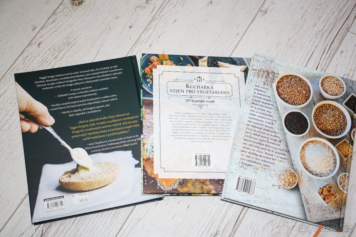 Veganské kuchařky - 3 ks - 2