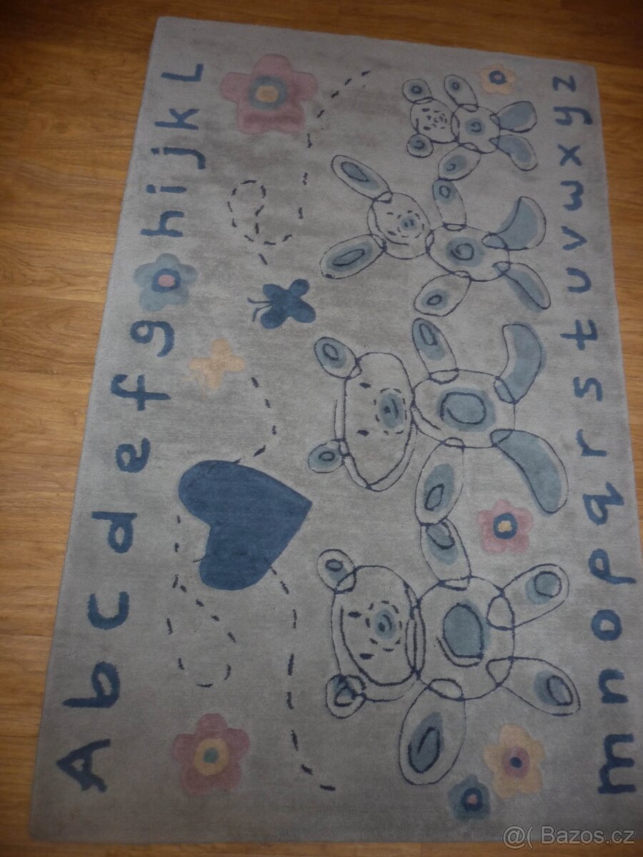 Dětský koberec Wissenbach modrý 100x160 - 2