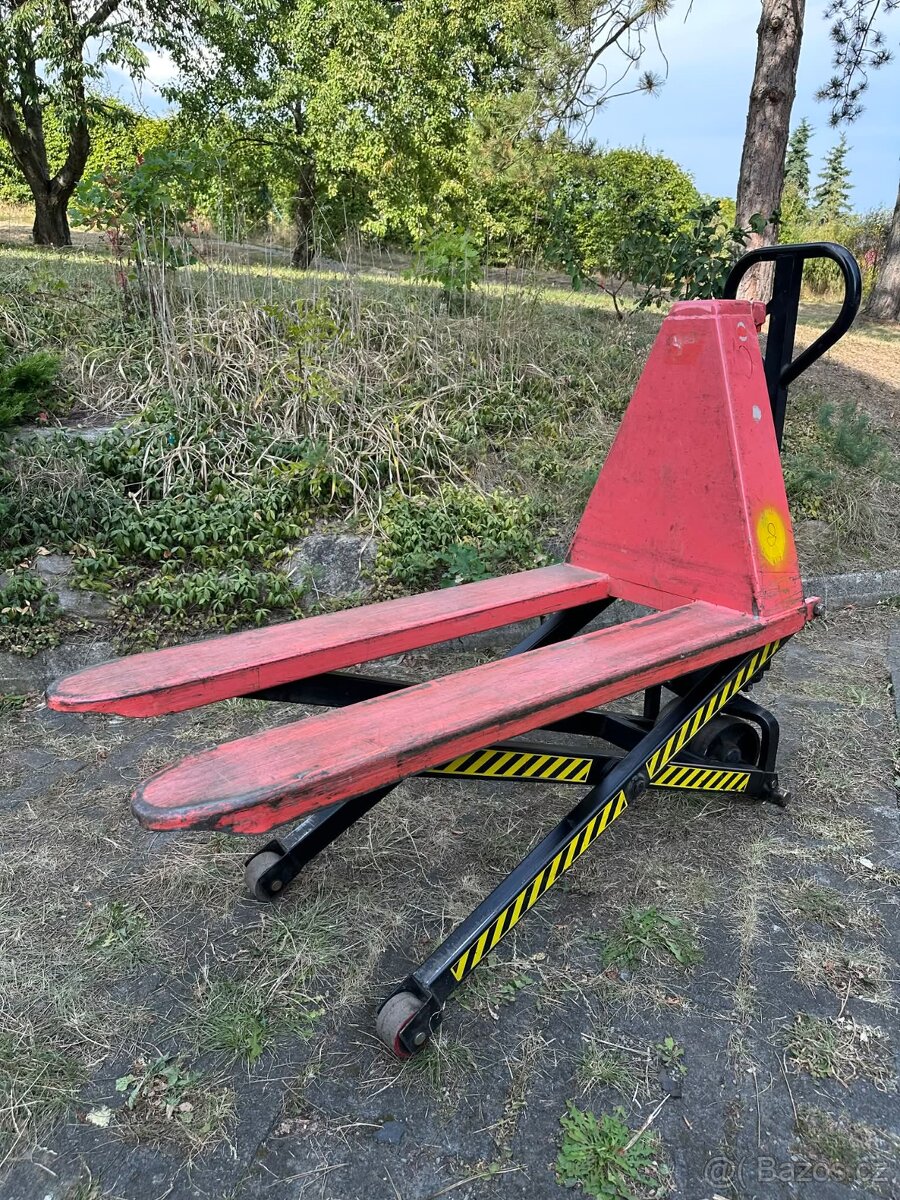 Paletový vozík, nůžkový - 2