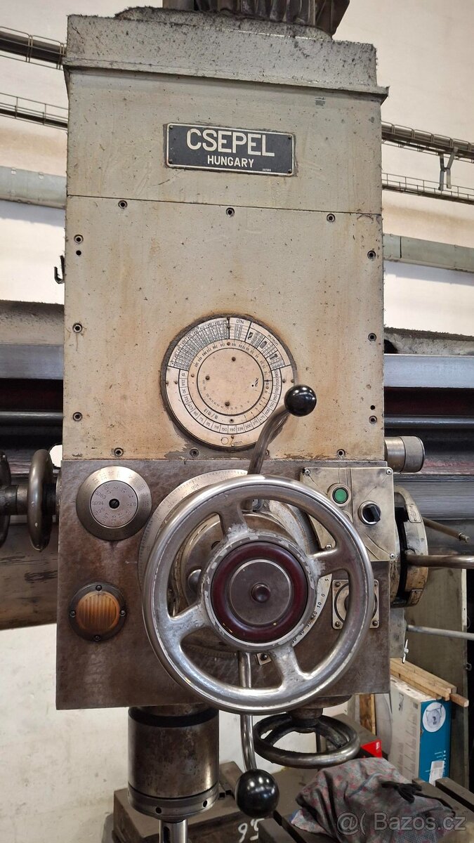 Radiální vrtačka Csepel RFh 75 / 1750 - 2