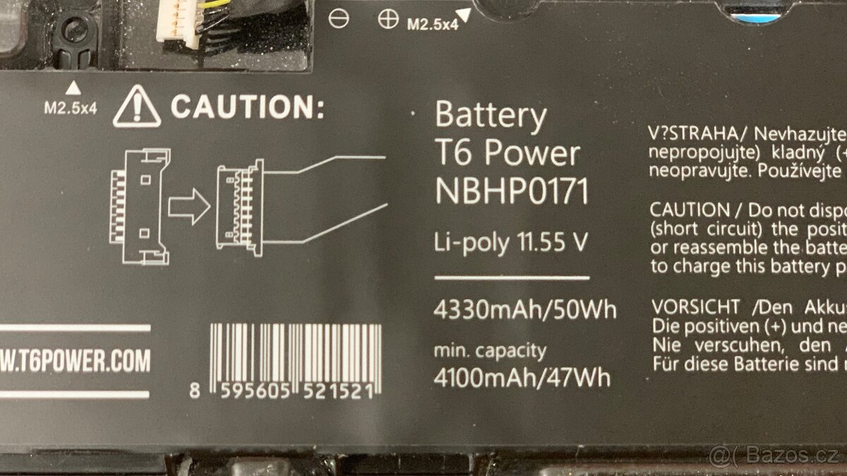 Pouzita baterie NBHP0171 pro HP Elitebook - 2