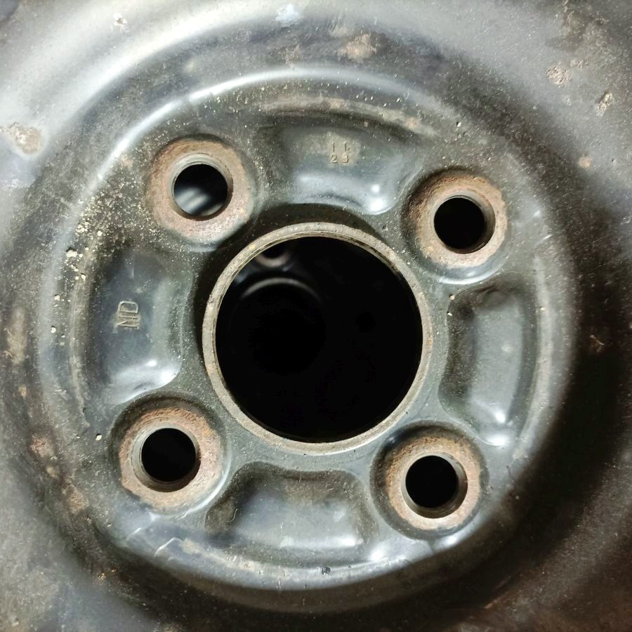 15" plechová kola – 4x100 – 6J - 2