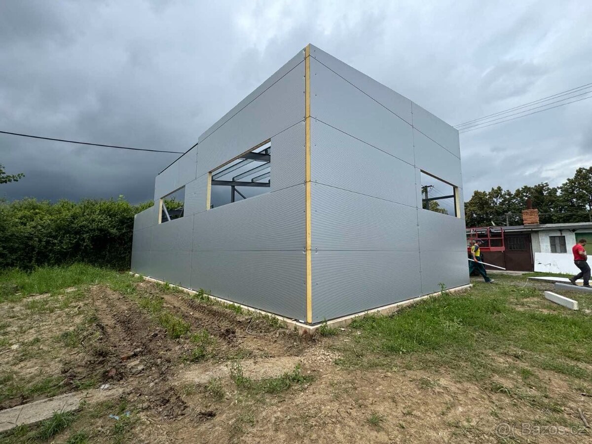 Konstrukce haly 12x12x4m - 2