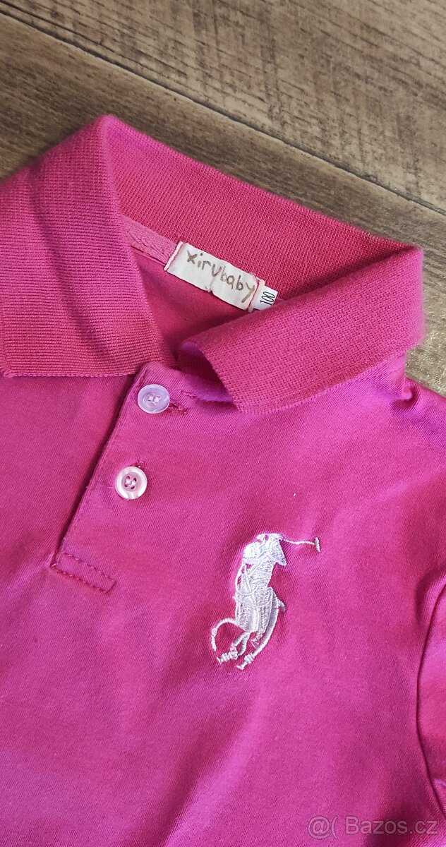 Dívčí polo tričko vel.100 - 2