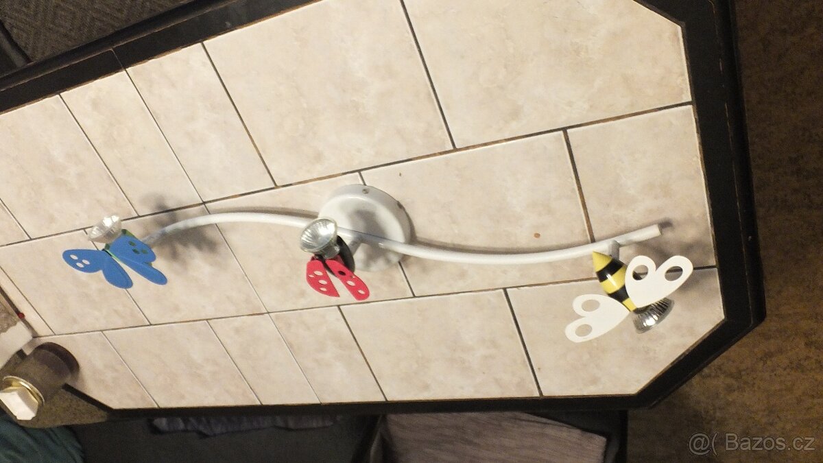 DĚTSKÝ LUSTR a 6 x LED žárovka GU10 - 2