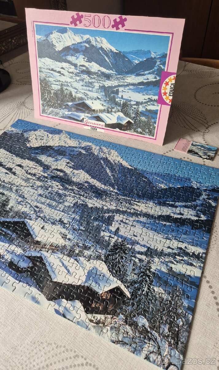 PUZZLE 500 ks zima - 2