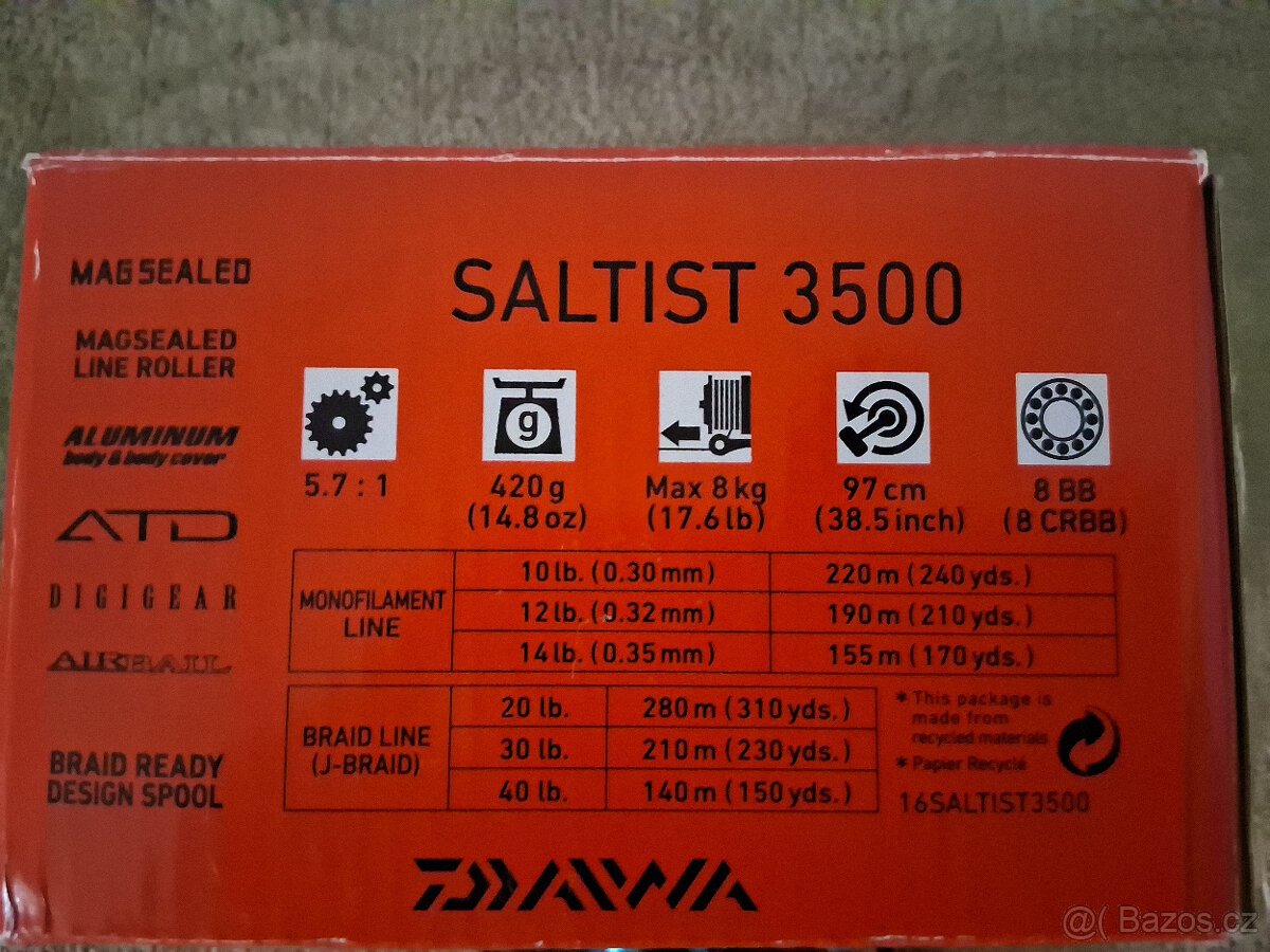 DAIWA SALTIST 3500 - 2