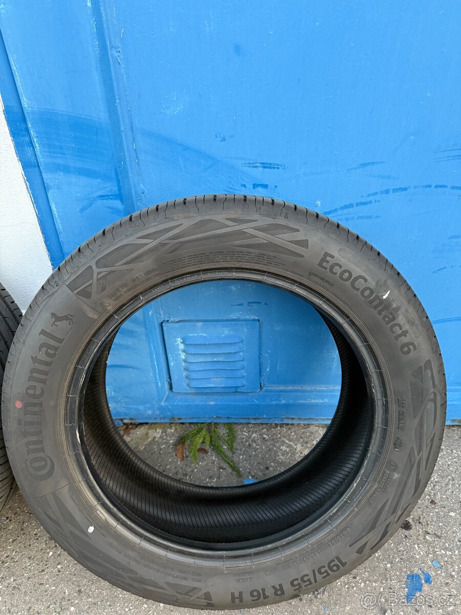 Letní pneu Continental ecocontact 6 195/55 R16 H - 2