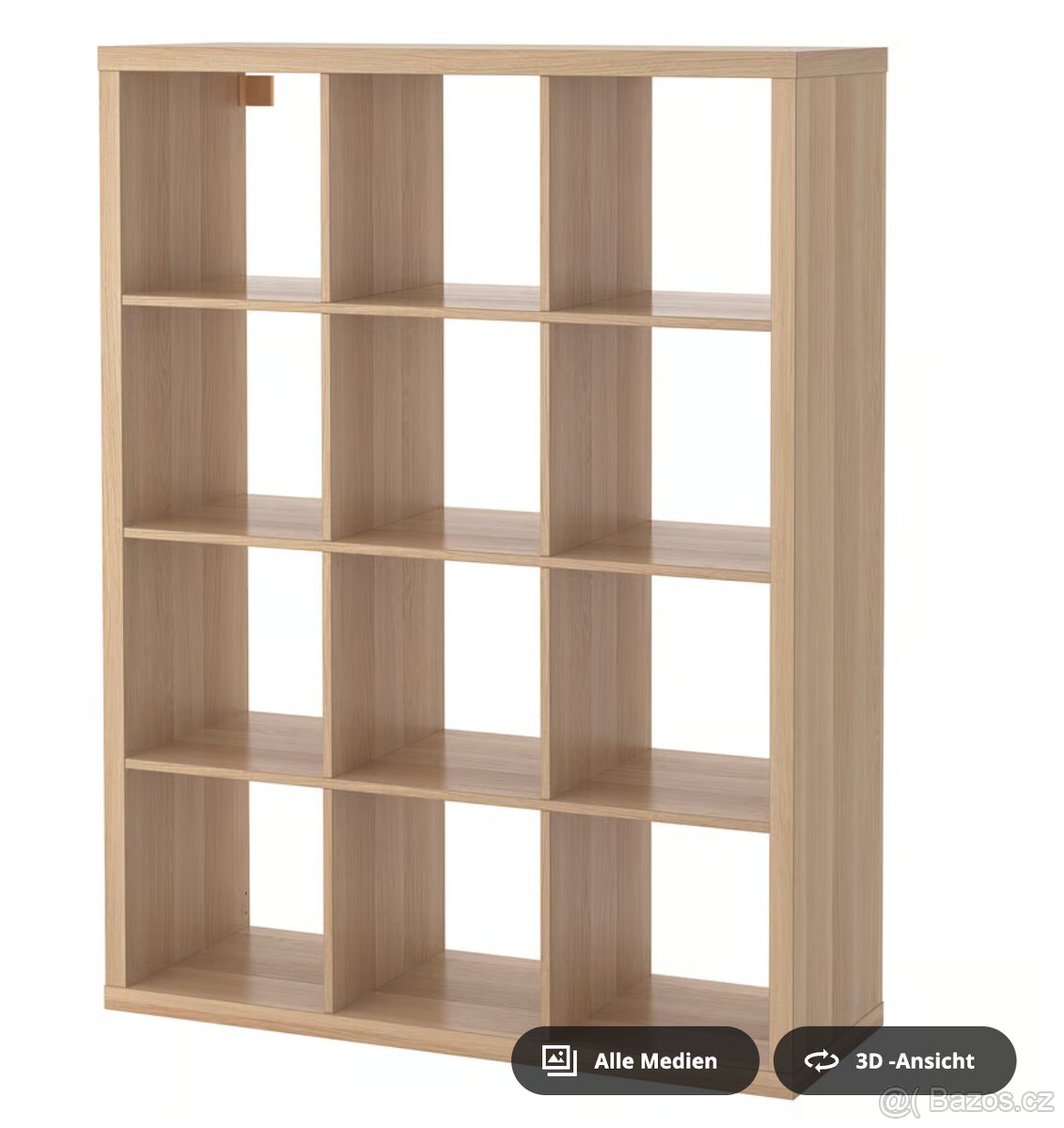 IKEA Kallax - 3x4 dub - 2