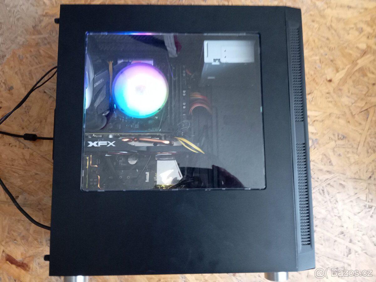 PC - herní, deska:Gigabyte B450 Aorus Elite. - 2