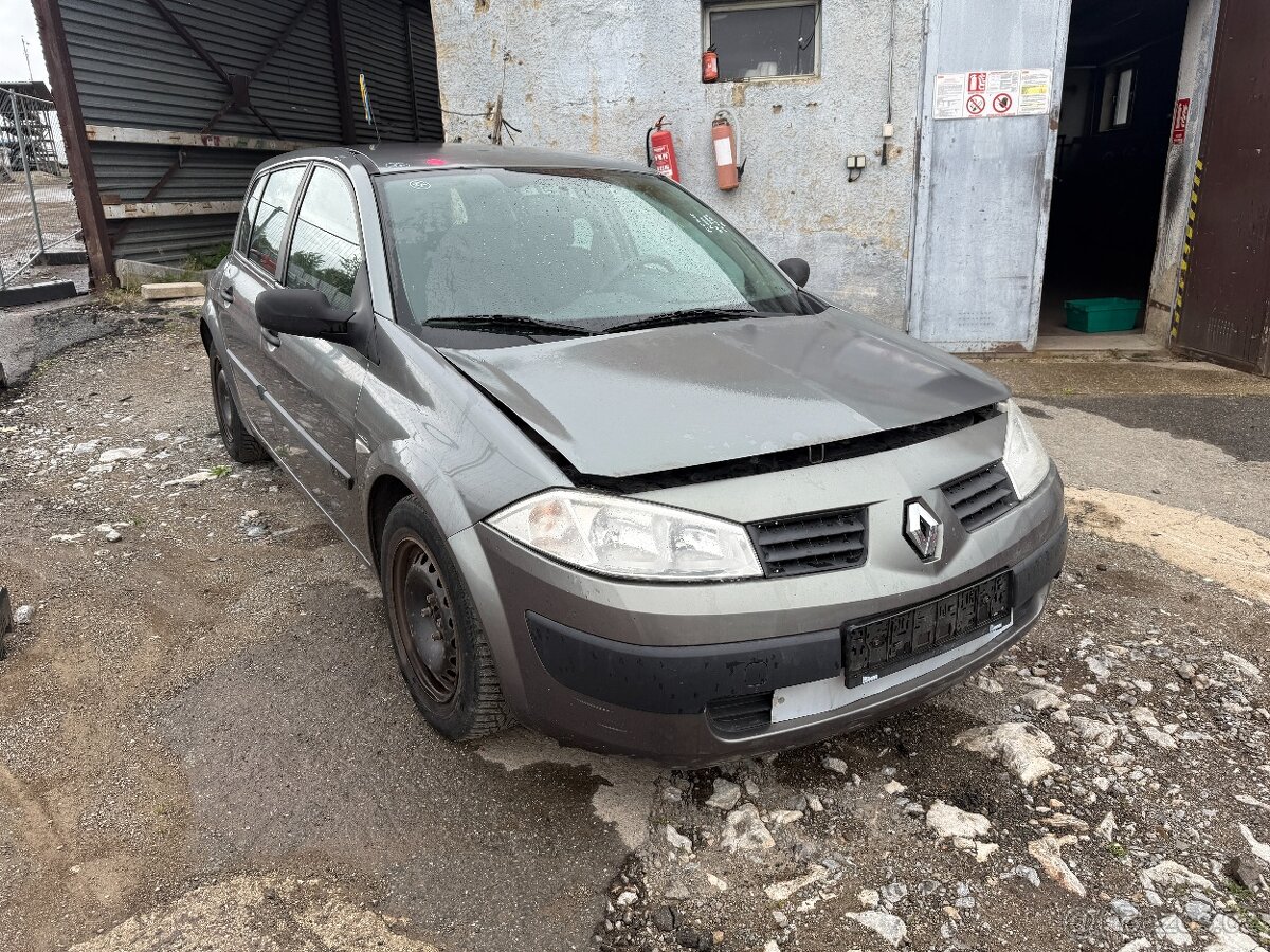 Náhradní díly - Renault Megane 1.4i 72kW r.v. 2004 - 2