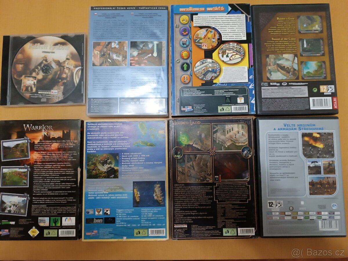 Hry na PC originál 9 ks - (už jen 6x) - 2