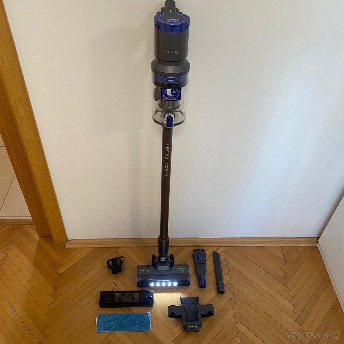 Tyčový vysavač Siguro VT‑H301B Turbo Vac Cyclone BLDC - 2