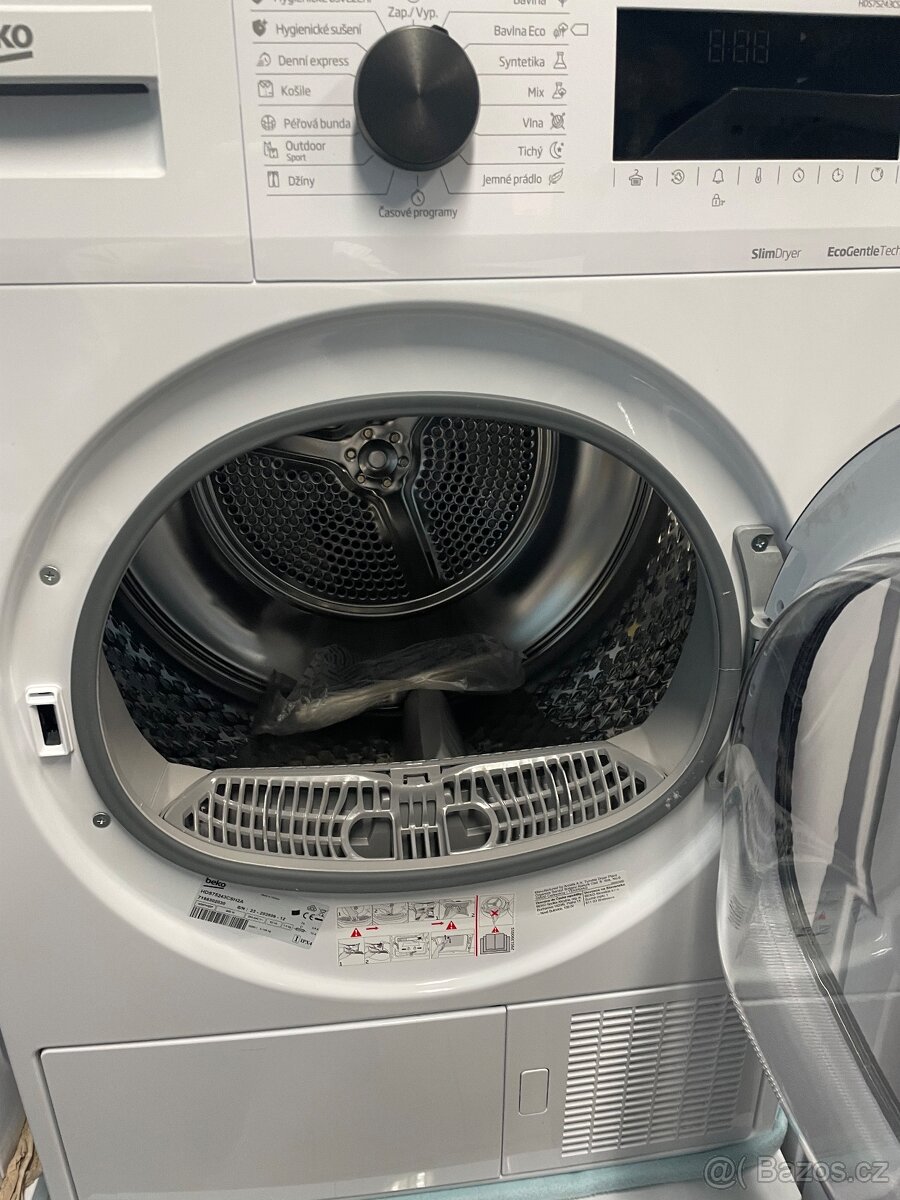 Nepoužitá sušička Beko HDS75243CSH2A - 2