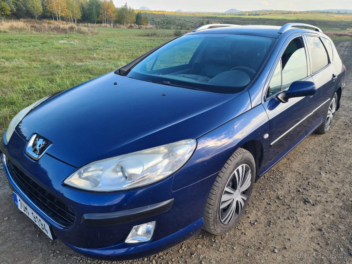 Peugeot 407 SW LPG 2.0 100kw,,bez koroze,Polokůže - 2