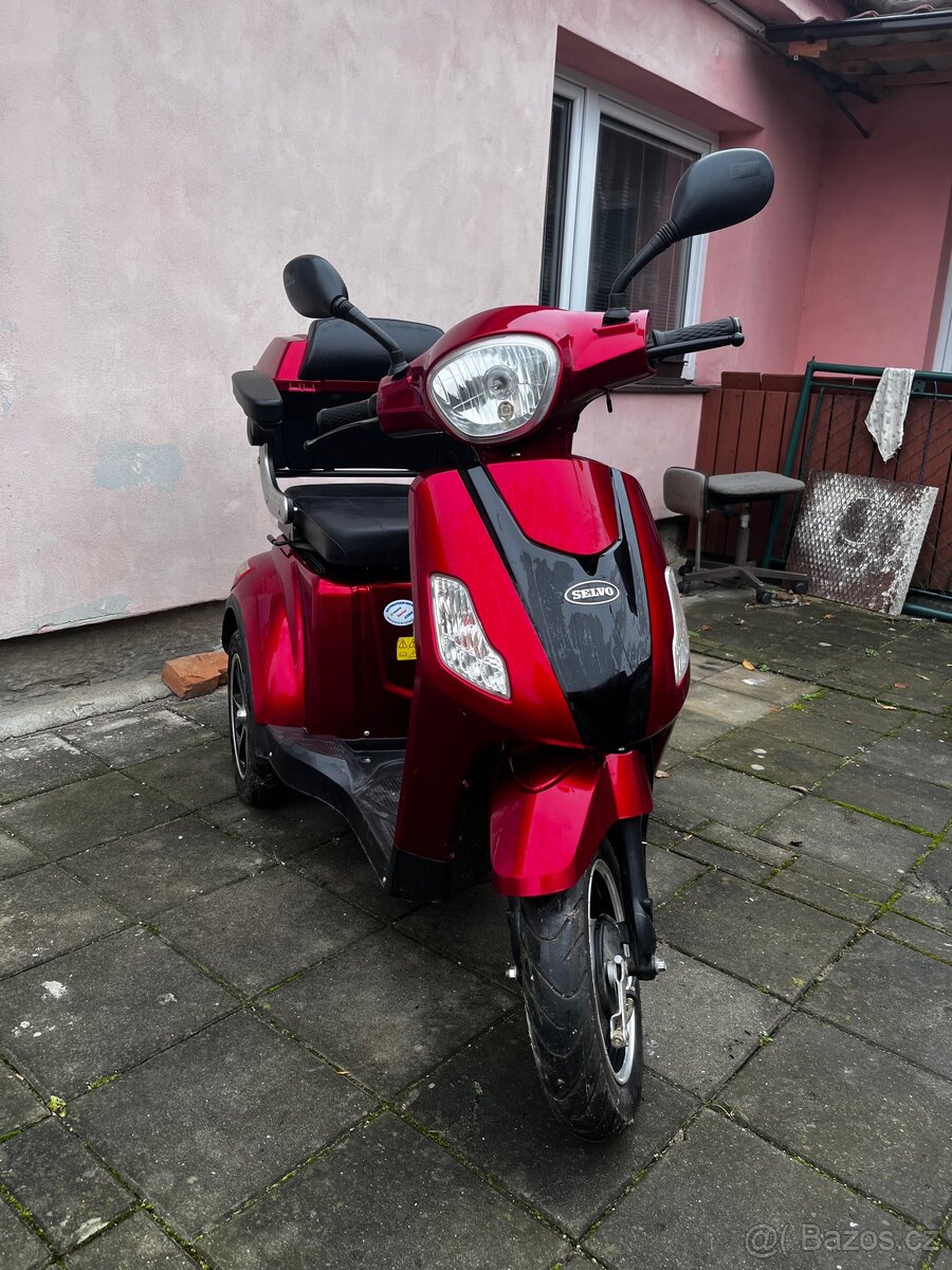 Tří kolový elektrický vozík selvo 31000 - 2