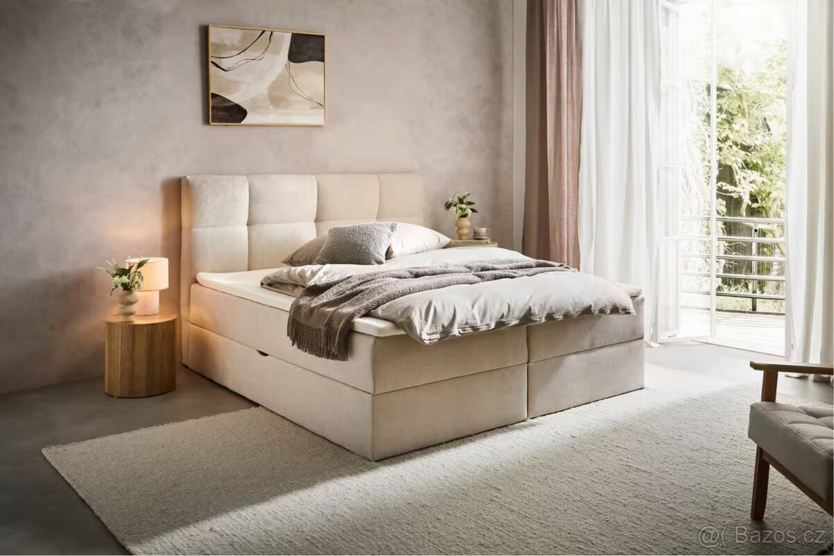 Čalouněná postel Niki 160/180x200cm Nová - 2