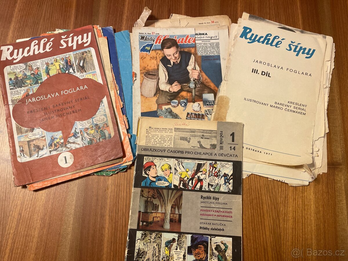 Rychlé šípy, Foglar, Mladý hlasatel - mix na náhradní díly - 2