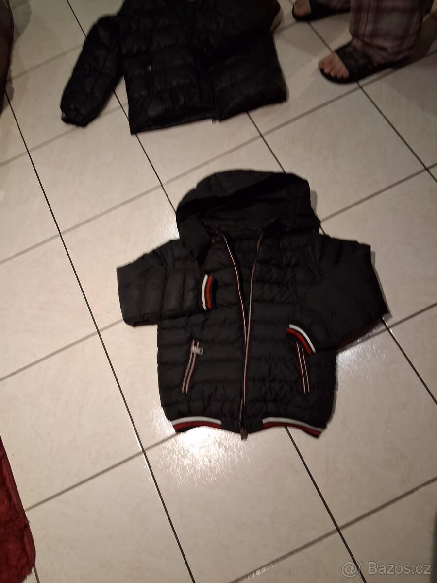 Prodám zimní bundy věk 9-10 let - 2