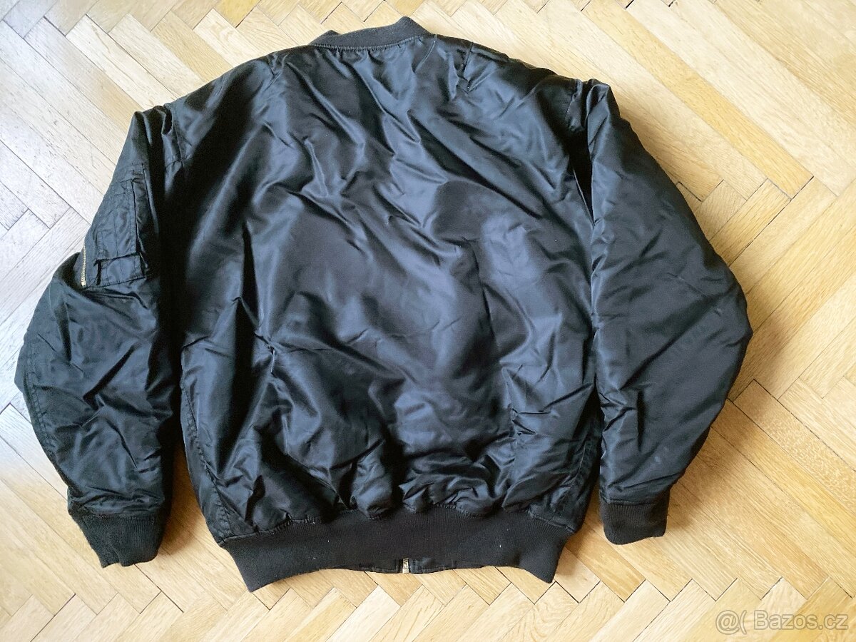 Nová bunda Bomber Brandit černá 3XL - 2