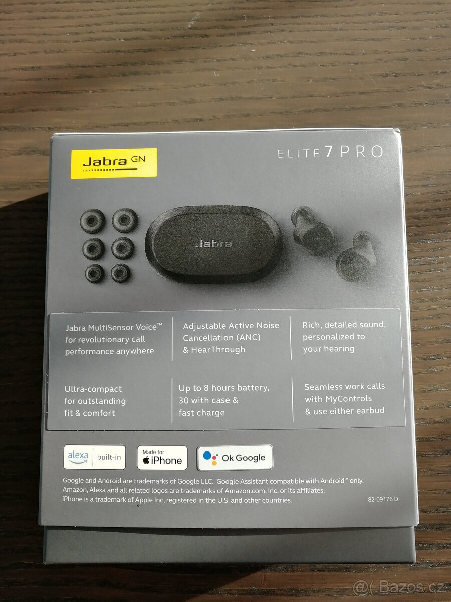 Bezdrátová sluchátka Jabra Elite 7 Pro black - 2